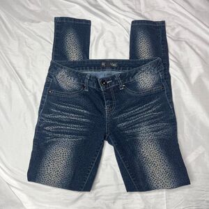 YMI Foxy Super Skinny Cheetah Print Skinny Jeans